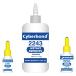 Cyberbond 2243 - Instant Adhesive - Semi-Flexible/High Temperature