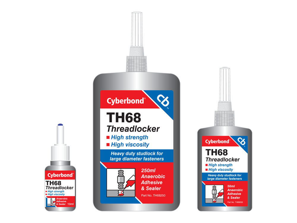 TH68-combo Cyberbond TH68 Threadlocking Compound, Extra Heavy Duty - Image 1